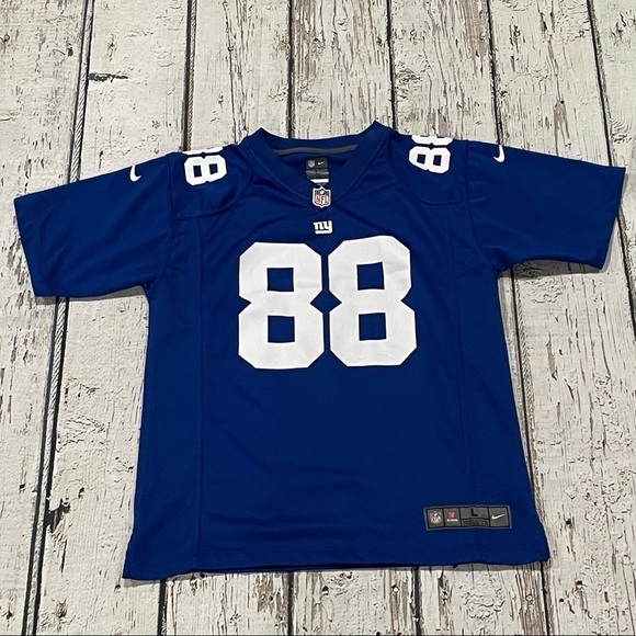 Kids Boys Hakeem Knicks New York Giants Nike NFL Football Jersey Shirt - Picture 3 of 7
